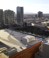 Panorama Towers, Martin Condominum tower and the Rio All-Suite hotel and casino, Las Vegas, Nevada: digital photograph