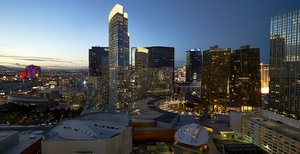 CityCenter, Veer Towers, The Cosmopolitan and The Rio All-Suites, Las Vegas, Nevada: digital photograph