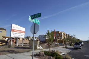 Home constructin on Cadence View Way, Henderson, Nevada: digital photograph