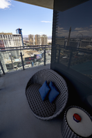 Balcony view of Las Vegas Strip, Las Vegas, Nevada: digital photograph