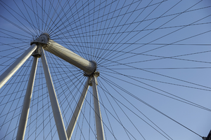 The High Roller Observation Wheel, Las Vegas, Nevada: digital photograph