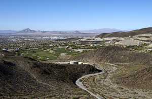 MacDonald Highland as seen from Ascaya, Henderson, Nevada: digital photograph