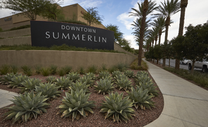 Downtown Summerlin Mall entrance, Las Vegas, Nevada: digital photograph
