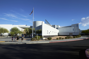 Sahara West Library, Las Vegas, Nevada: digital photograph