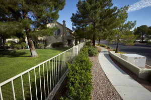 Baycliff Creek apartments in The Lakes, Las Vegas, Nevada: digital photograph