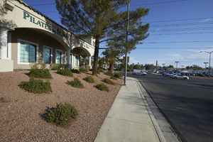 Marbeya Business Park on West Sahara Avenue, Las Vegas, Nevada: digital photograph