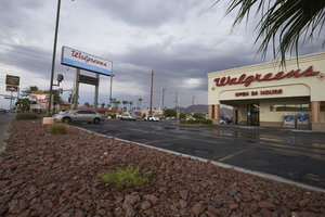 Wallgreens on Nellis Boulevard and East Sahara Avenue, Clark County, Nevada: digital photograph