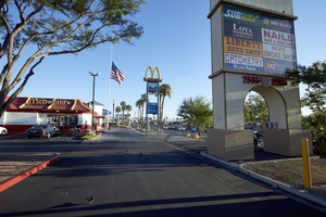 East Sahara Avenue and Maryland Parkway business, Clark County, Nevada: digital photograph