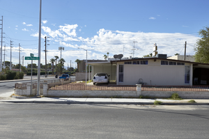 Home on San Pedro Avenue and South 17th Street looking south, Las Vegas, Nevada: digital photograph
