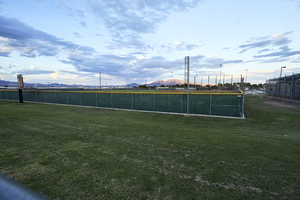 Valley High School baseball field, Las Vegas, Nevada: digital photograph