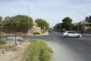 South Edmond Street at Eldora Avenue, looking north, Las Vegas, Nevada: digital photograph