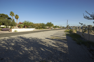 Ranch style housing on Westwind Road south of West Sahara Road, looking north, Las Vegas, Nevada: digital photograph