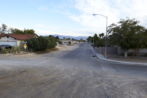 Different types of single family housing off East Sahara Avenue near Lamb Boulevard, looking north, Las Vegas, Nevada: digital photograph