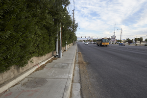 Lamb Boulevard south of East Sahara Avenue, looking north, Las Vegas, Nevada: digital photograph