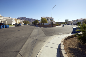 Single family homes north of East Sahara Avenue and west of Tree Line Drive, looking east, Las Vegas, Nevada: digital photograph