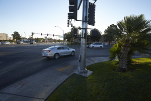 West Sahara Avenue and Fort Apache Road, looking east, Las Vegas, Nevada: digital photograph