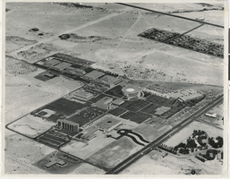 Aerial view of UNLV campus: photographic print