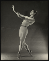 Vassili Sulich demonstrating a ballet pose, image 004: photographic print