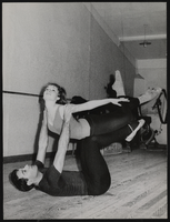 Vassili Sulich rehearsing with dance partner, image 003: photographic print