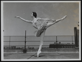 Unidentified dancer, image 002: photographic print