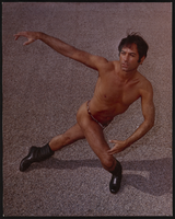 Vassili Sulich demonstrating a ballet pose, image 017: photographic print