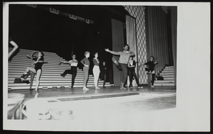 Vassili Sulich teaching a ballet class, image 002: photographic print