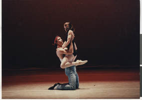 A La Hitchcock ballet, image 002: photographic print