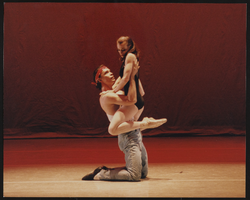A La Hitchcock ballet, image 001: photographic print
