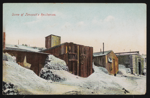 Early Tonopah residences: postcard