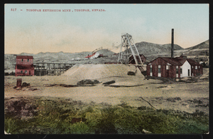The Tonopah Extension Mine: postcard