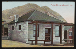 The Tonopah Public Library: postcard