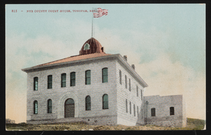 The Nye County Court House: postcard