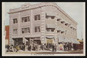 1905 Nixon Block: postcard
