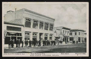 Main Street view, image 002: postcard