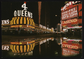 The Four Queens Hotel and Casino and Fremont Hotel and Casino: postcard