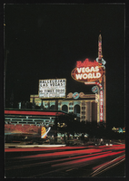 Vegas World Hotel and Casino, image 001: postcard