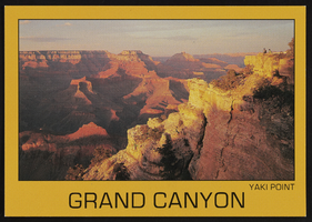 Yaki Point at the Grand Canyon: postcard