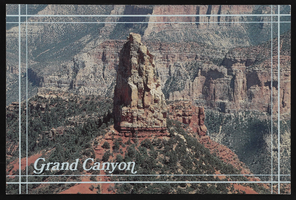 Mount Hayden at the Grand Canyon: postcard