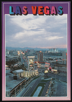 The Las Vegas Strip, image 004: postcard