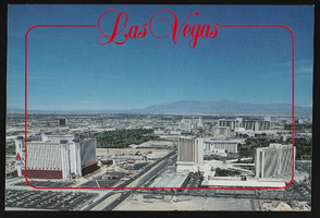The Las Vegas Strip, image 017: postcard