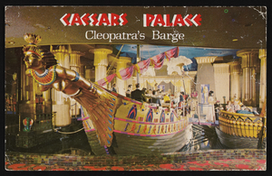 Cleopatra's Barge at Caesars Palace, image 003: postcard