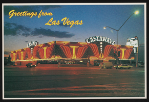 Castaways Hotel and Casino, image 001: postcard