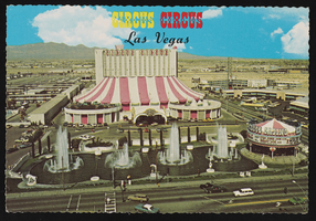 Circus Circus Hotel and Casino, image 003: postcard
