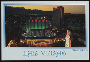 Circus Circus Hotel and Casino, image 007: postcard