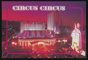 Circus Circus Hotel and Casino, image 010: postcard