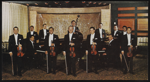Magic Violins at the Dunes Hotel and Casino: postcard
