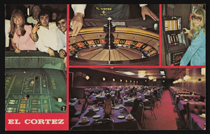 El Cortez Hotel and Casino, image 002: postcard