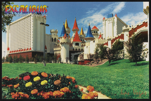 Excalibur Hotel and Casino, image 033: postcard