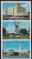 Fold-out booklet of Las Vegas Hotels and Casinos: postcards