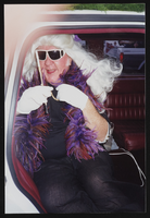 Richard Powell as Auntee Social at the second annual Gay Pride parade, image 002: photographic print
